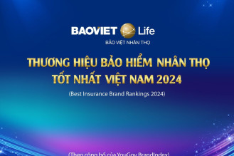 Bảo Việt Nhân thọ là thương hiệu bảo hiểm tốt nhất Việt Nam 2024